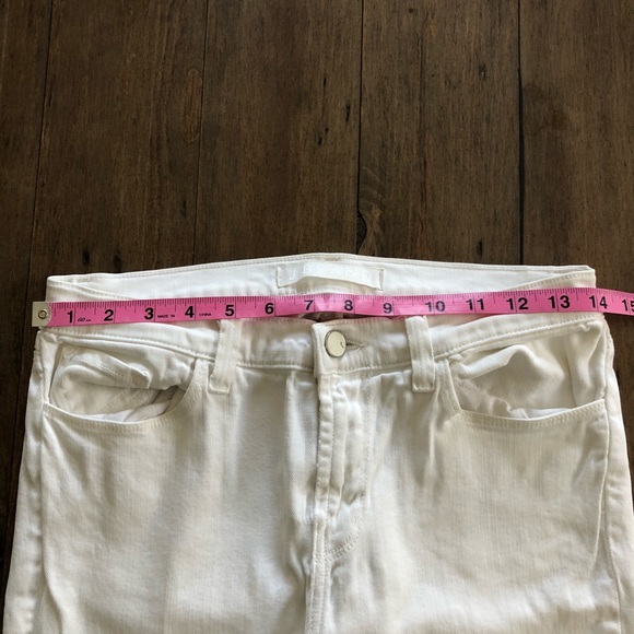 J Brand | White Skinny Leg Denim Jeans D - Picture 7 of 8